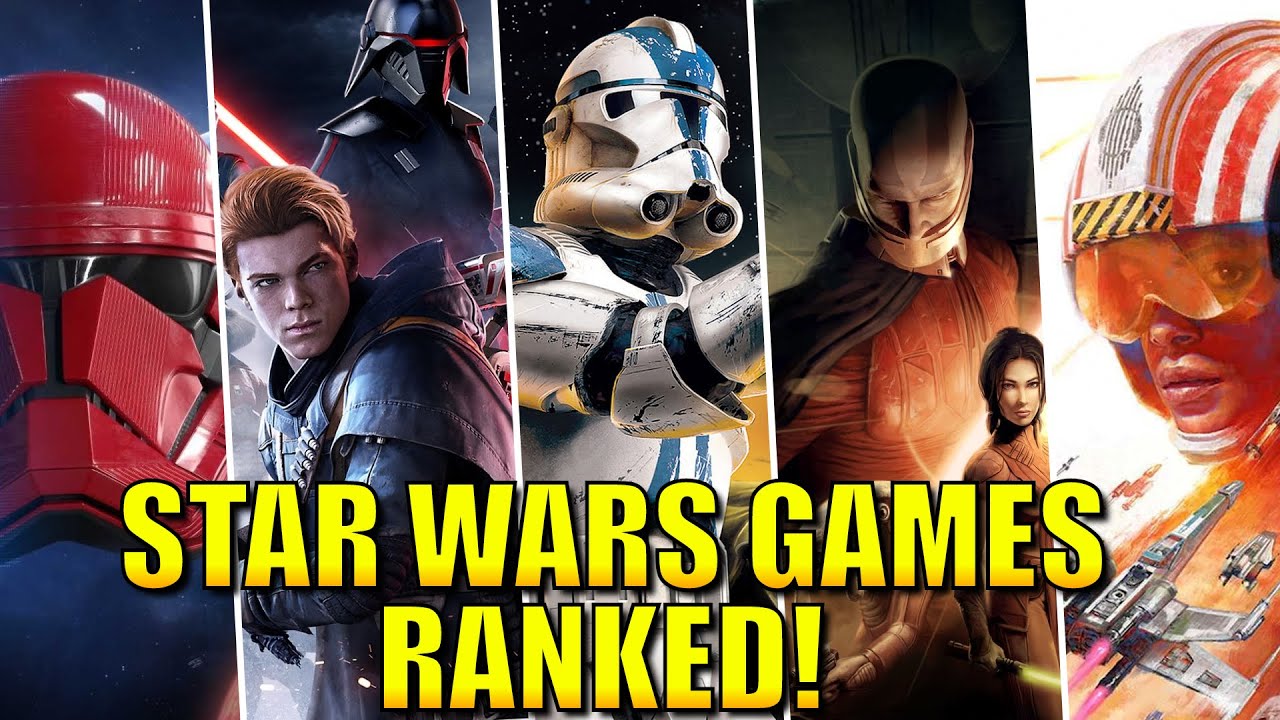 Star Wars Games RANKED from Worst to Best! 1