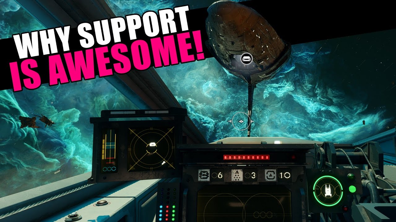 Support ships are POWERFUL in Star Wars Squadrons?! 1