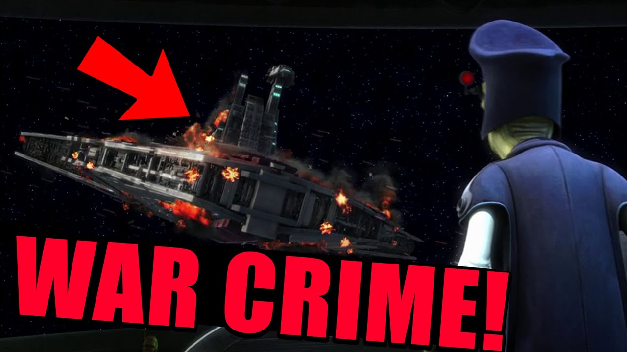 That time Anakin Skywalker committed a War Crime 1