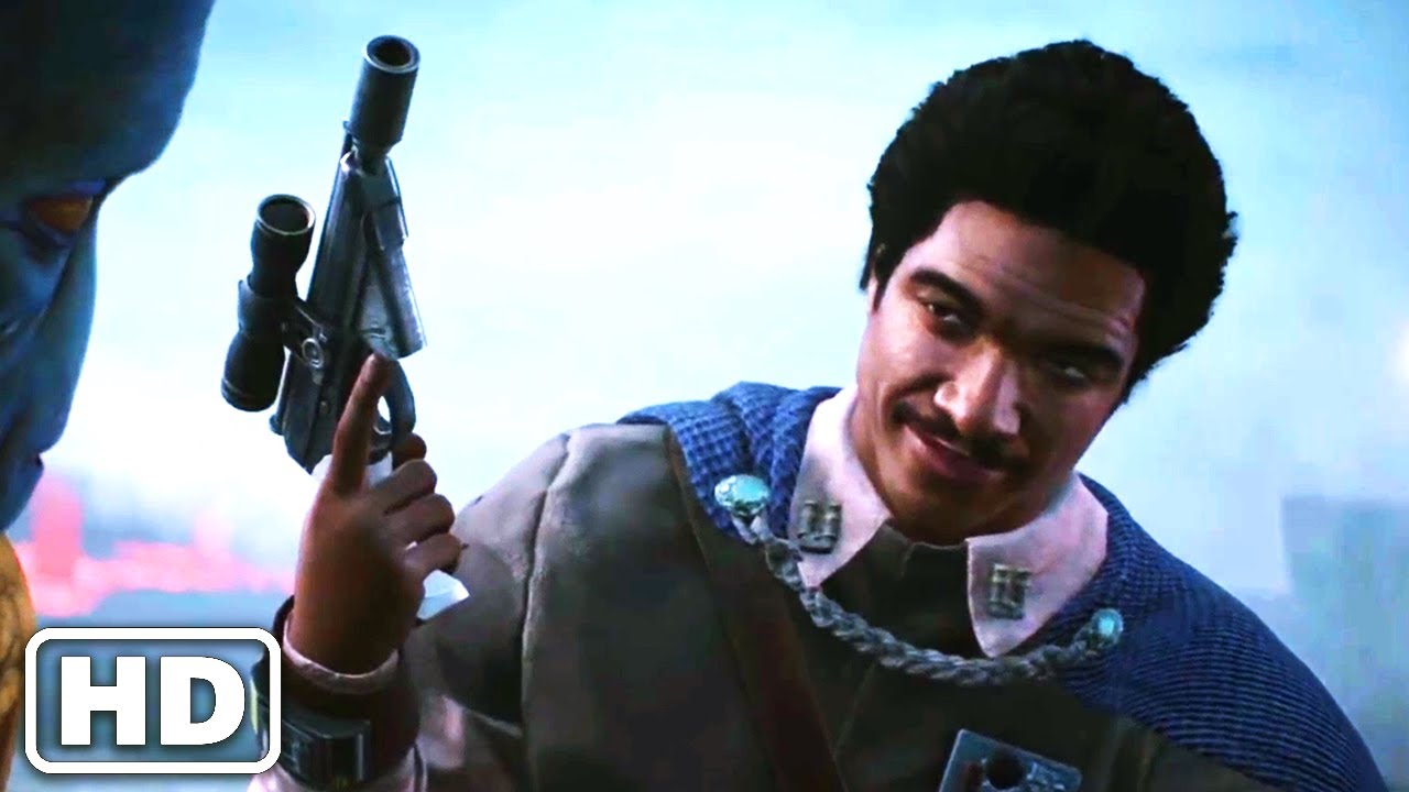 Lando Calrissian Destroys A Secret AT-AT Facility (Battlefront 2) 1