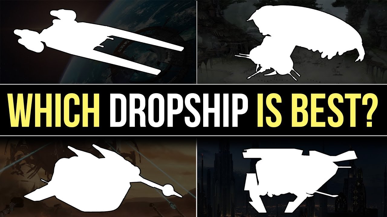 Which Star Wars Faction has the BEST DROPSHIP? 1