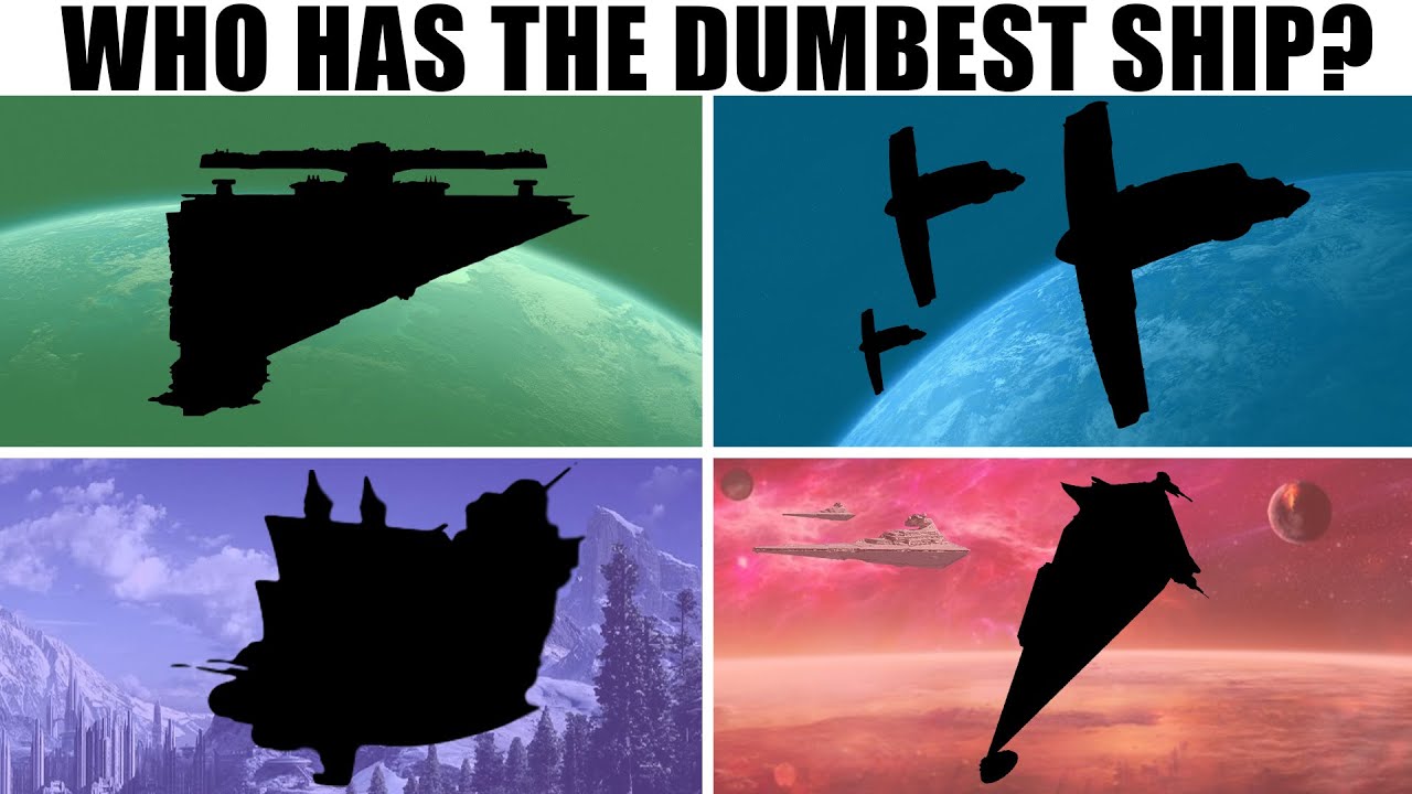 Which Star Wars Faction has the DUMBEST SHIP? 1