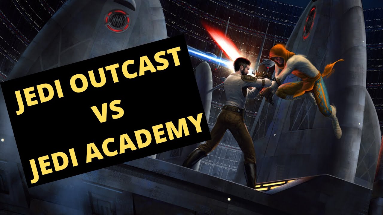 Star Wars Jedi Outcast vs Jedi Academy 1