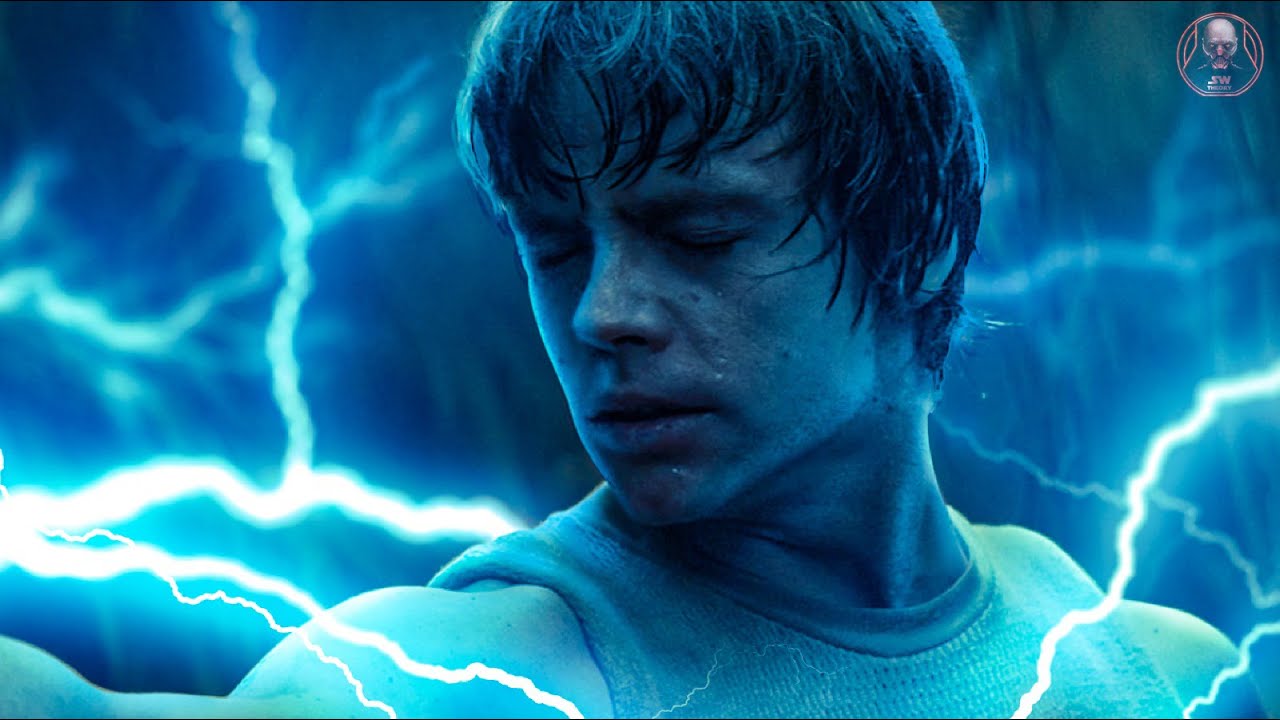 Luke Uses Sith Lightning on Vader in Empire Strikes Back Script 1