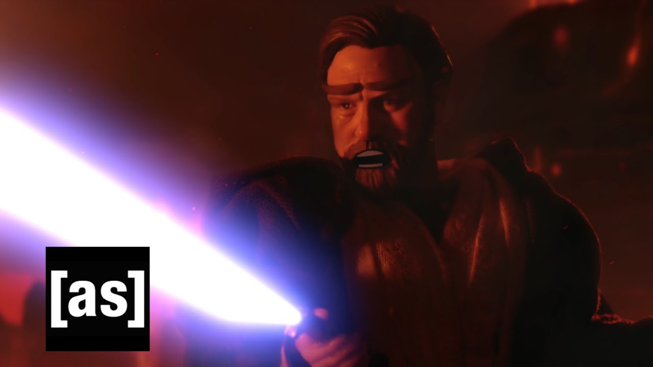 Obi Wan Takes The High Ground | Robot Chicken | 1