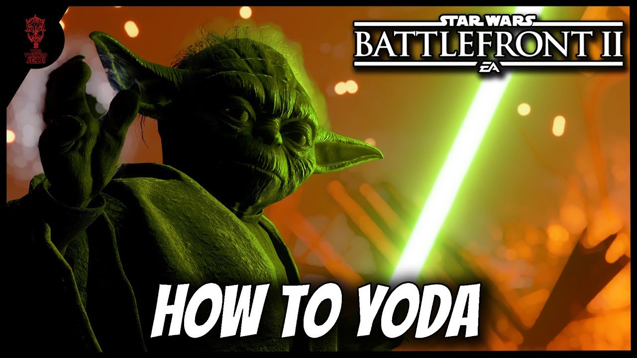 How To Play Yoda in Heroes Vs Villains - Star Wars Battlefront 2 1