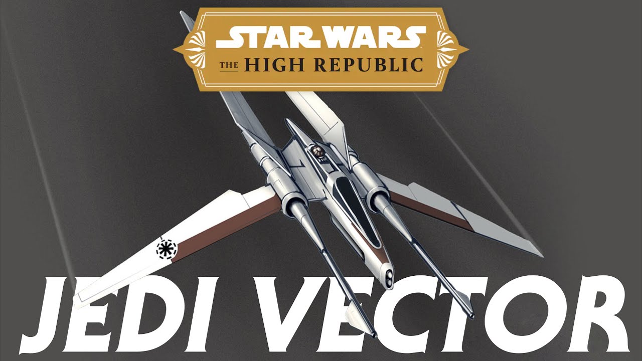 The New Jedi Starfighter of The High Republic - Jedi Vector 1
