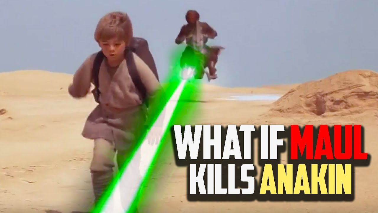 What if Darth Maul Killed Anakin During Star Wars Episode I? 1