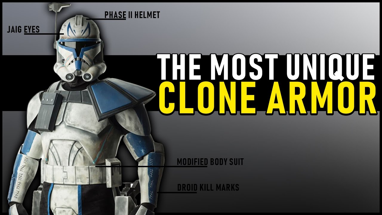 Why Rex had the MOST UNIQUE ARMOR of all Clones? 1