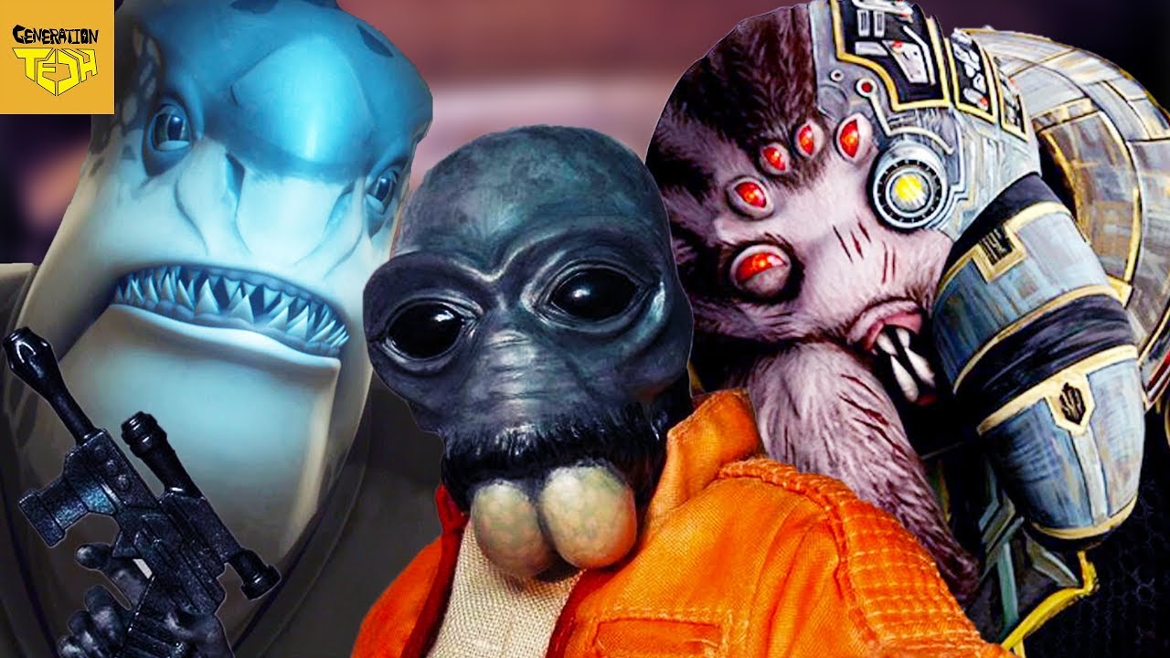 Star Wars Aliens Based on Real Animals 1