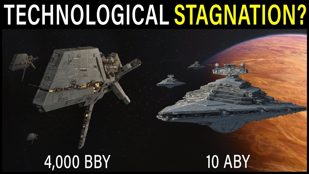 Why does Star Wars technology advance SO SLOWLY? 1