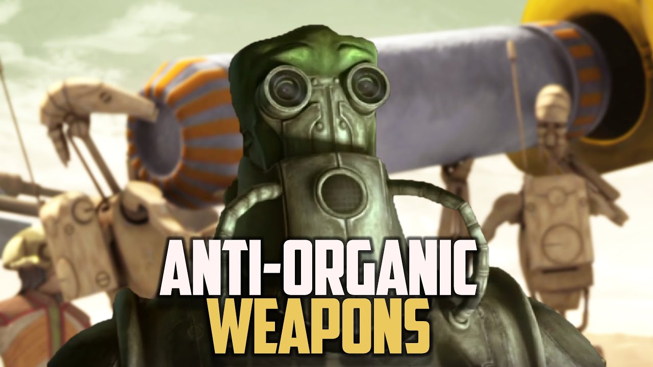 5 Deadly Anti-Clone Weapons used by the Separatist Droid Army 1