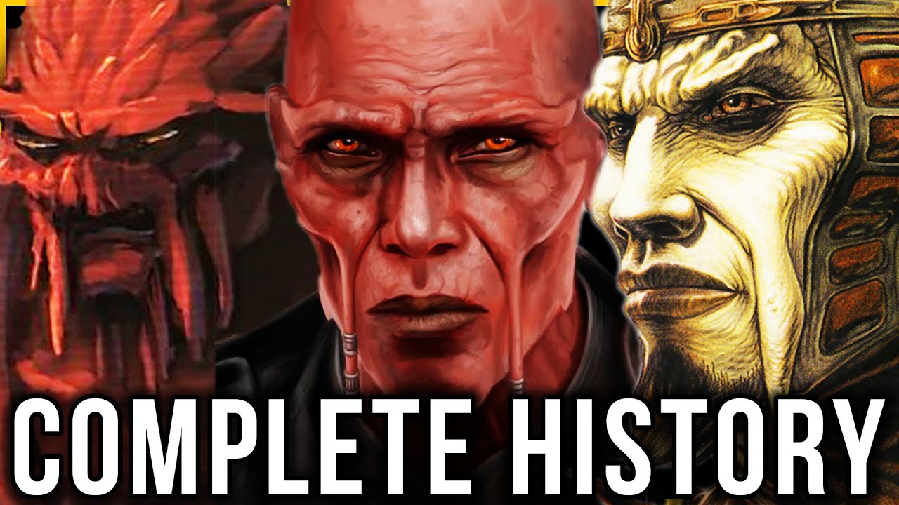 Sith Species COMPLETE History | 100,000 Years of Darkness 1
