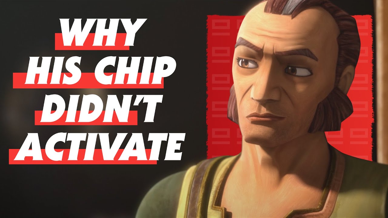 Star Wars The Bad Batch - Why Cut's Chip Didn't Activate? 1
