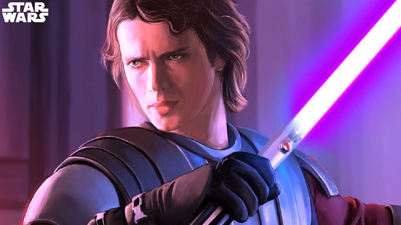 Why Anakin Skywalker Didn't Use a PURPLE Lightsaber 1