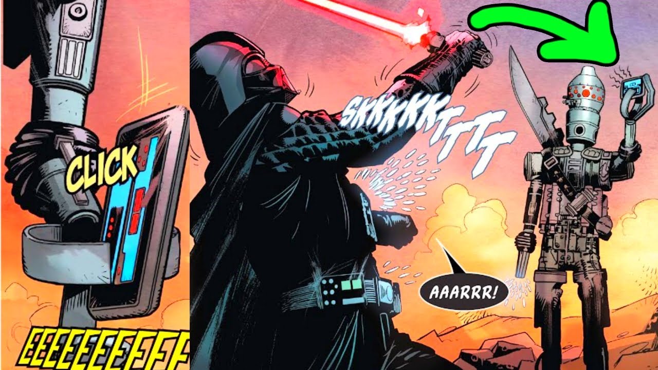 DARTH VADER'S HAND GETS HACKED BY IG-88 (CANON) 1