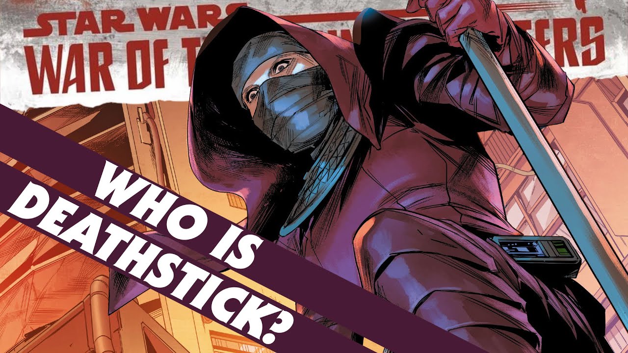 Deathstick Returns! Who is she? War of the Bounty Hunters 1