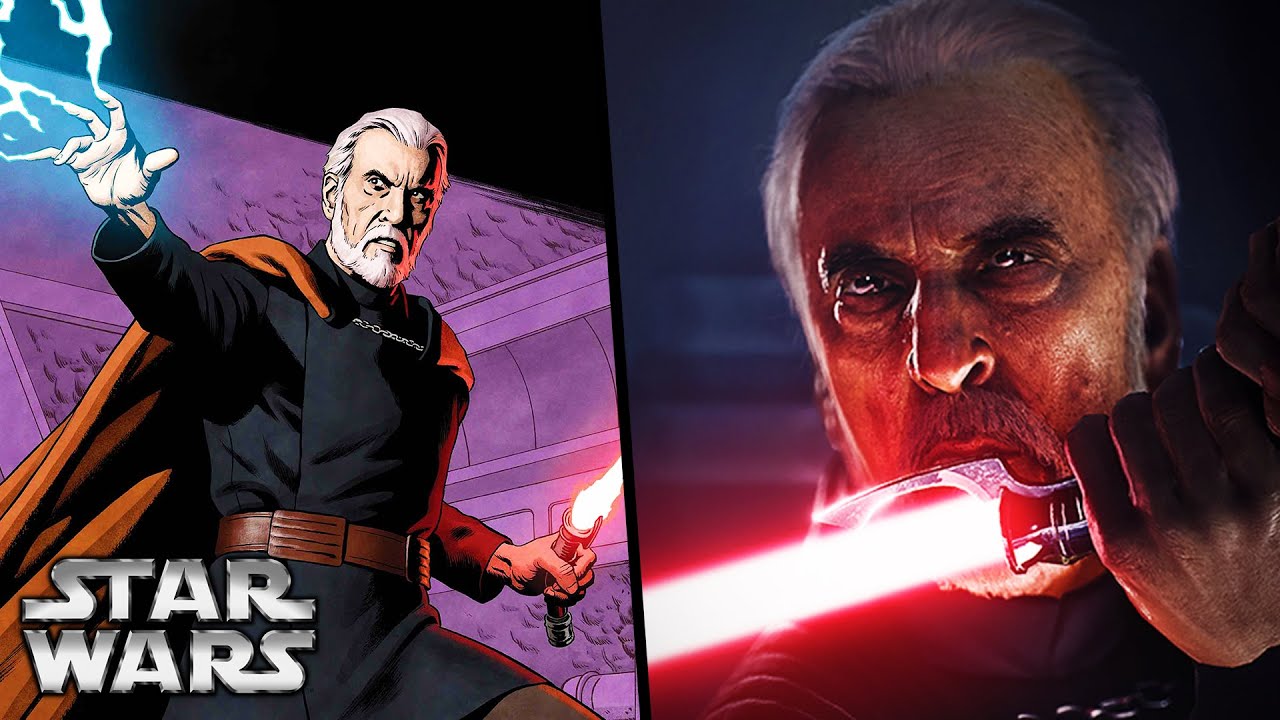 Why Did Count Dooku NOT Have SITH EYES? - Star Wars 1