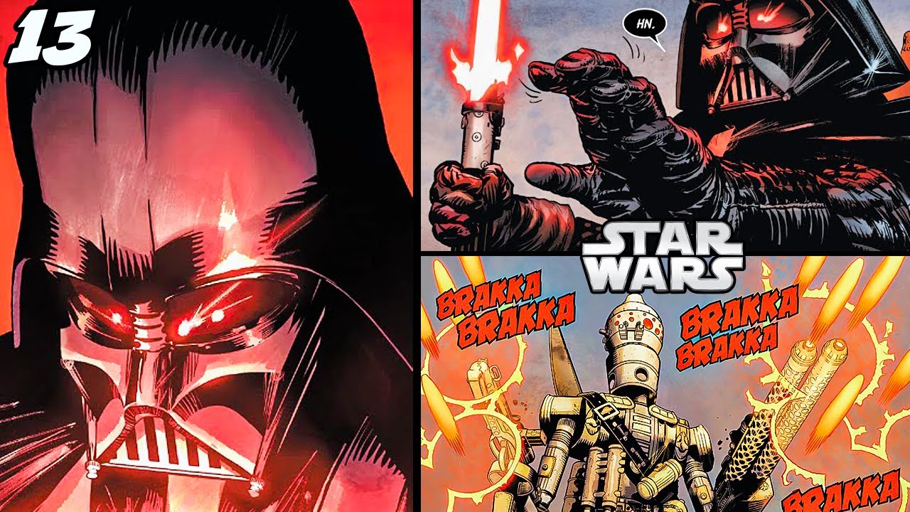 Darth Vader Fights IG-88 (CANON) - Star Wars Issue 13 1