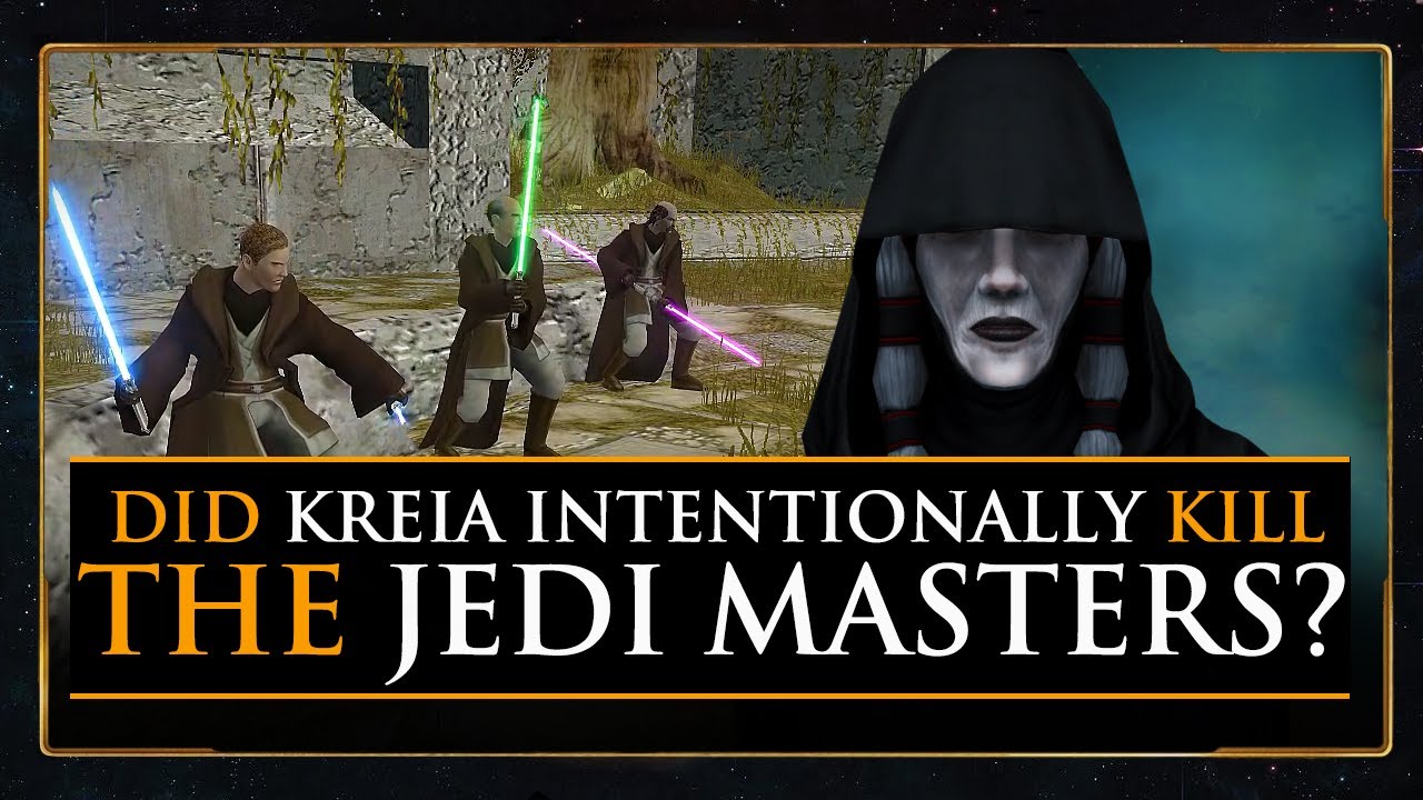 Did Kreia INTENTIONALLY Kill The Jedi Masters? 1