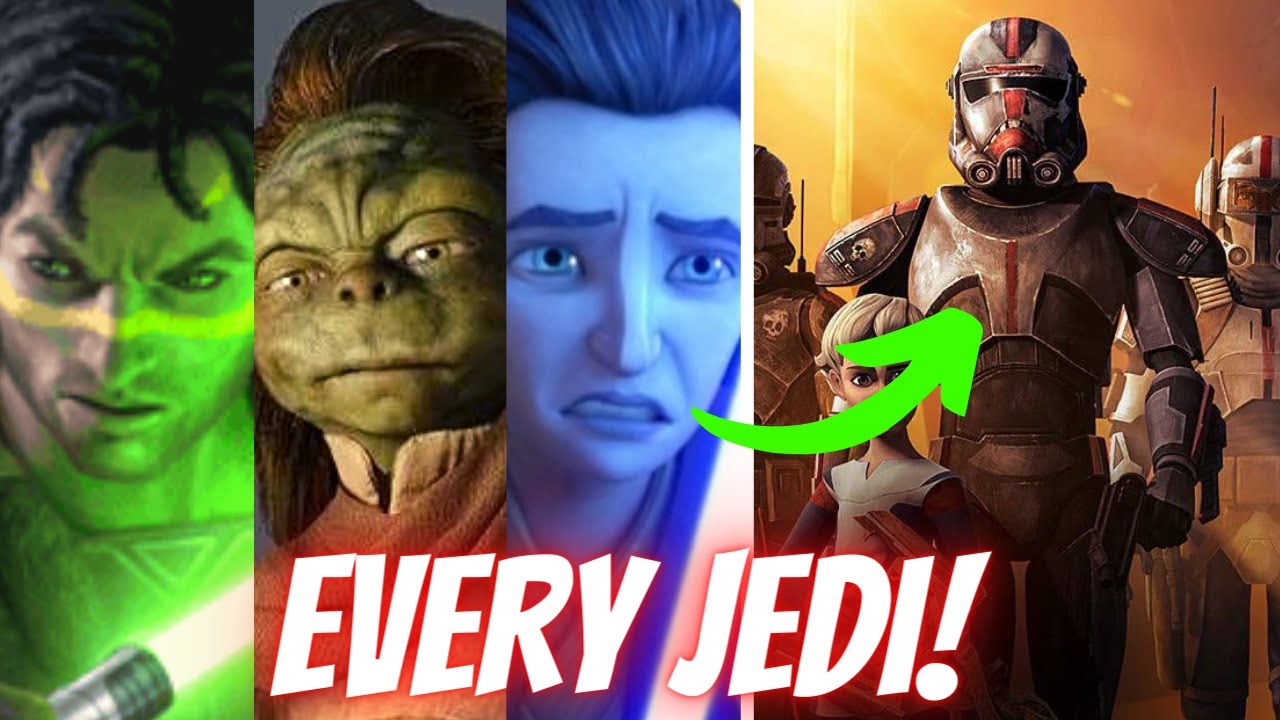 Every MAJOR Jedi Still Alive During The Bad Batch (CANON) 1