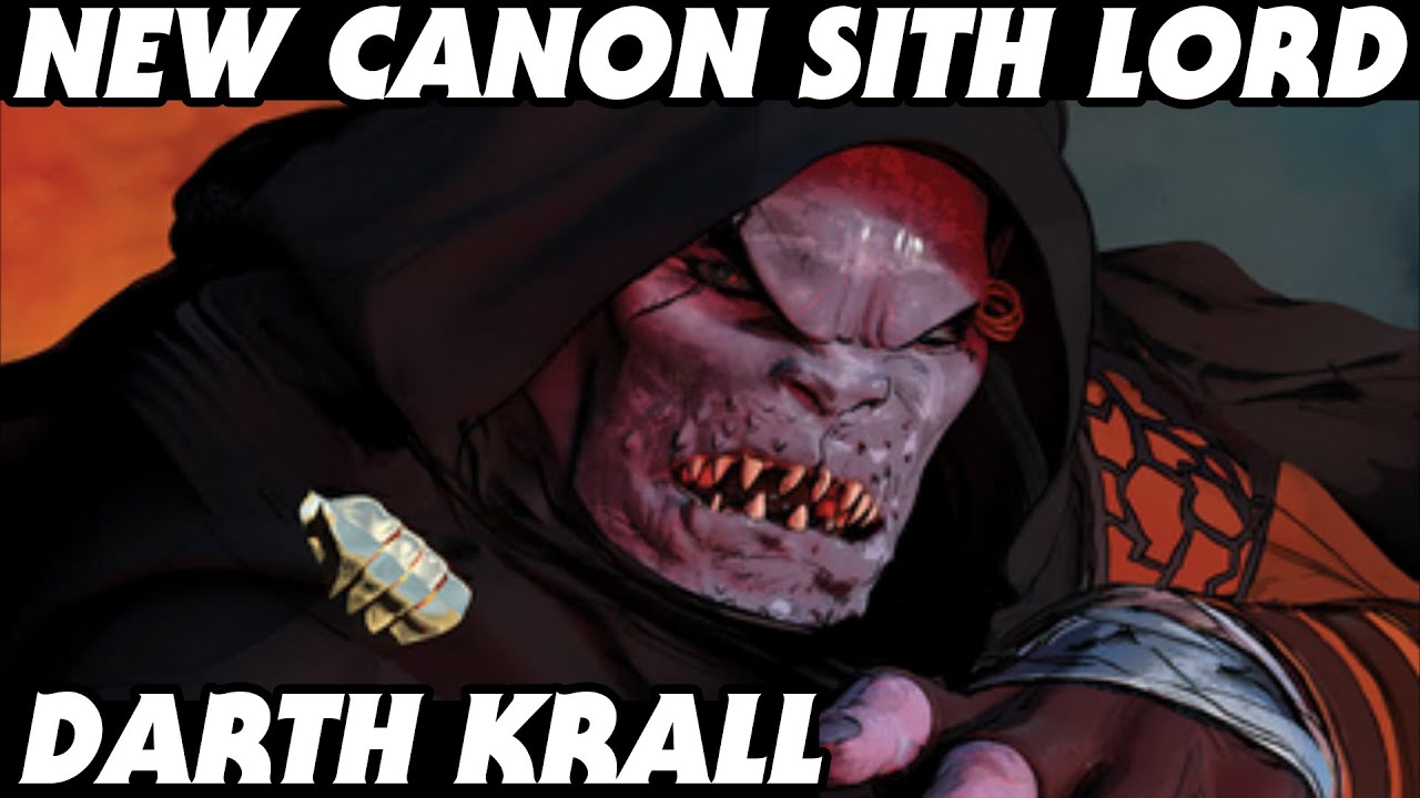 New Canon Sith Lord Revealed - Darth Krall 1