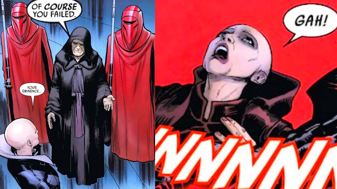 PALPATINE JUST DESTROYED SLY MOORE (CANON) 1
