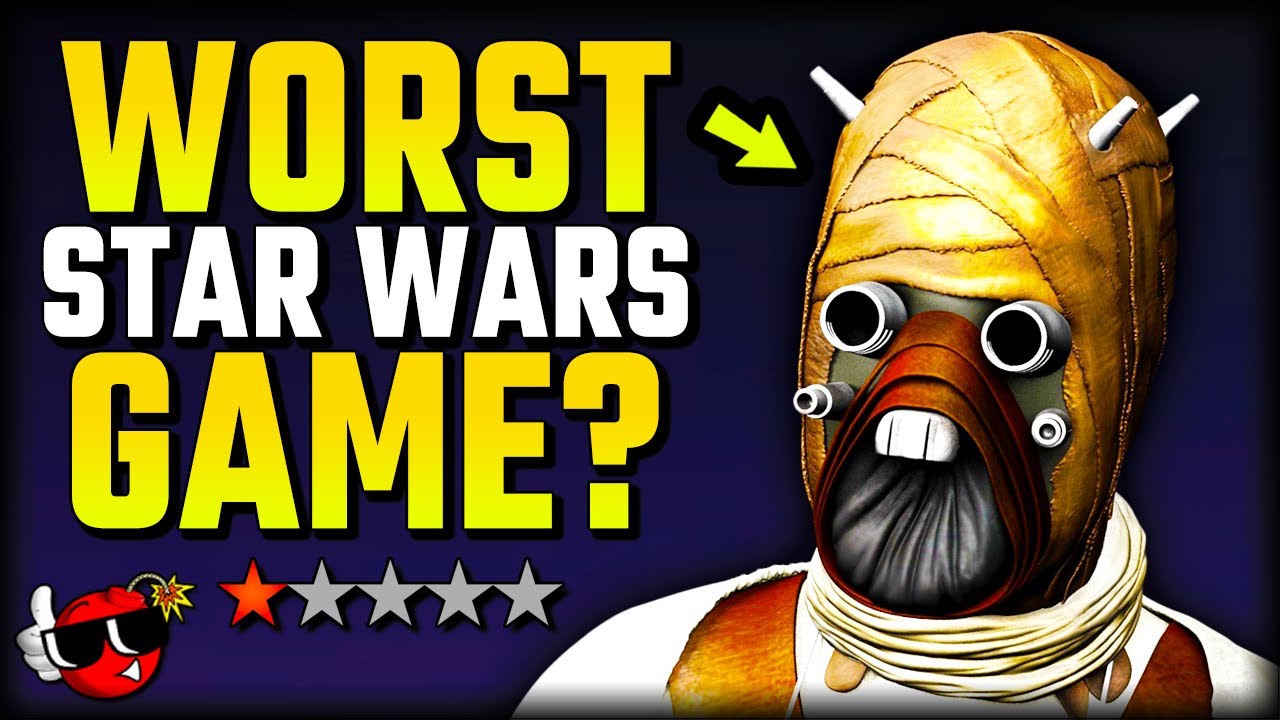 We finally found the WORST Star Wars game… 1