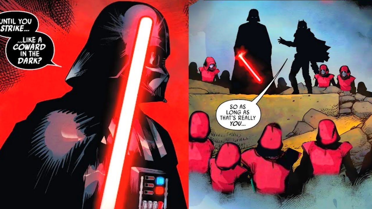 Darth Vader Gets Attacked By A Thousand Crimson Dawn 1