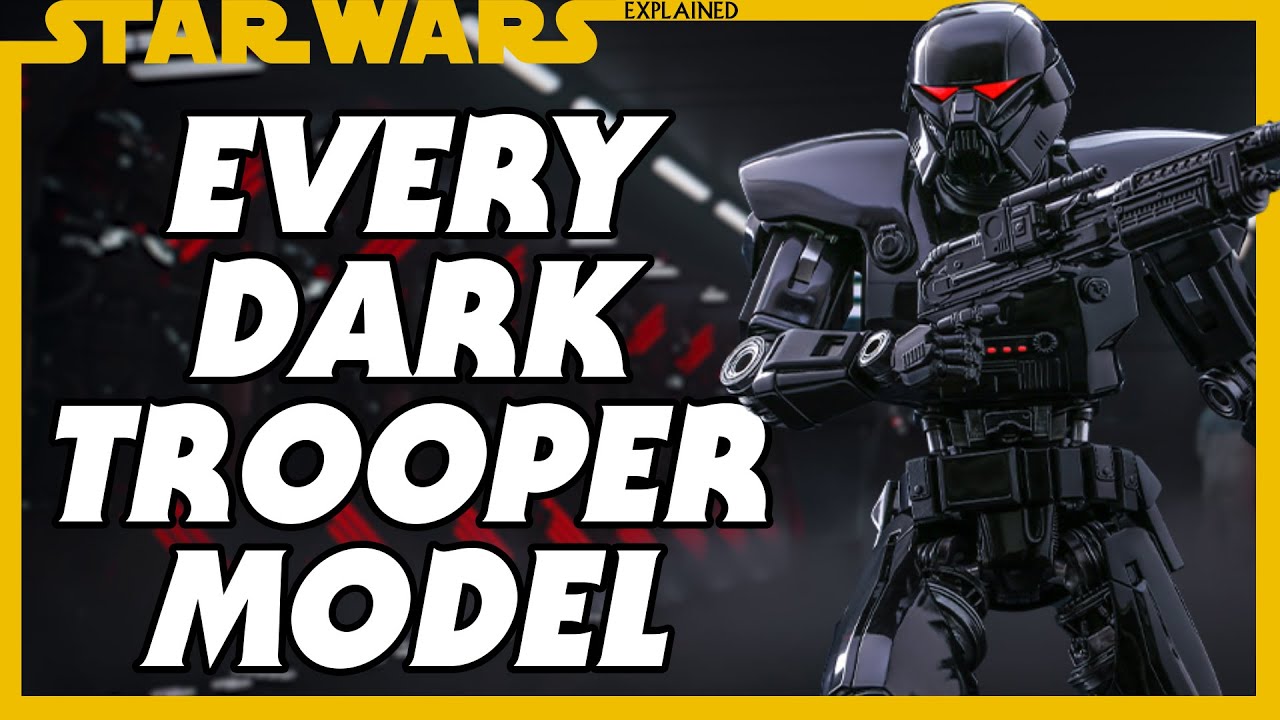 Every Phase and Model of Dark Trooper in Star Wars Canon 1