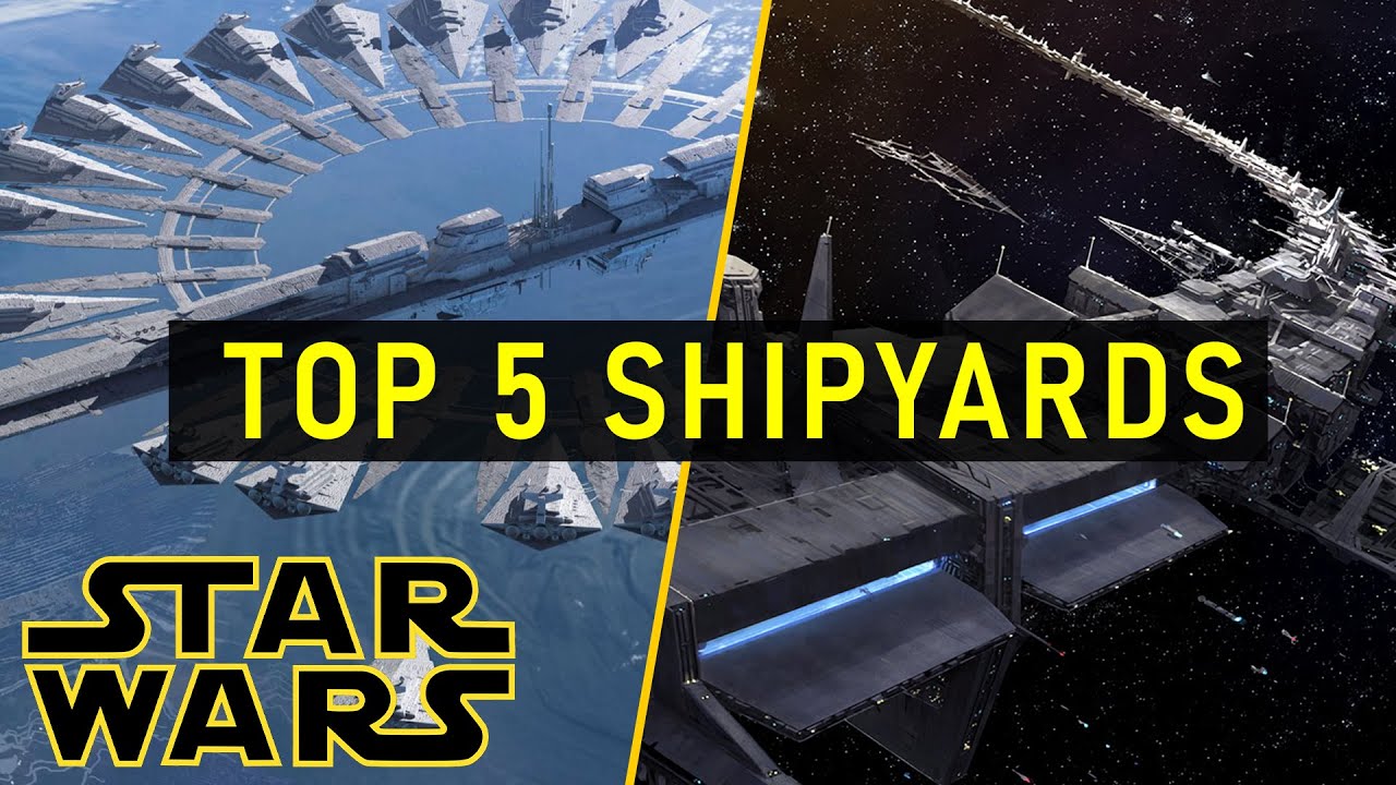 The 5 Largest Shipyards in Star Wars History (Legends) 1