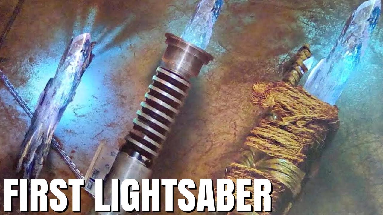 The CREATION of the FIRST Lightsaber In Star Wars 1