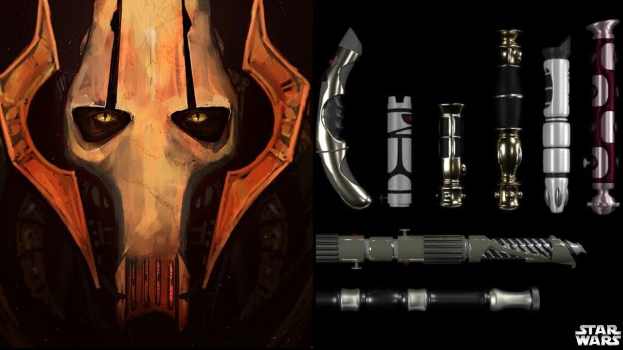 The SECRET General Grievous Sith Lightsaber Collection 1