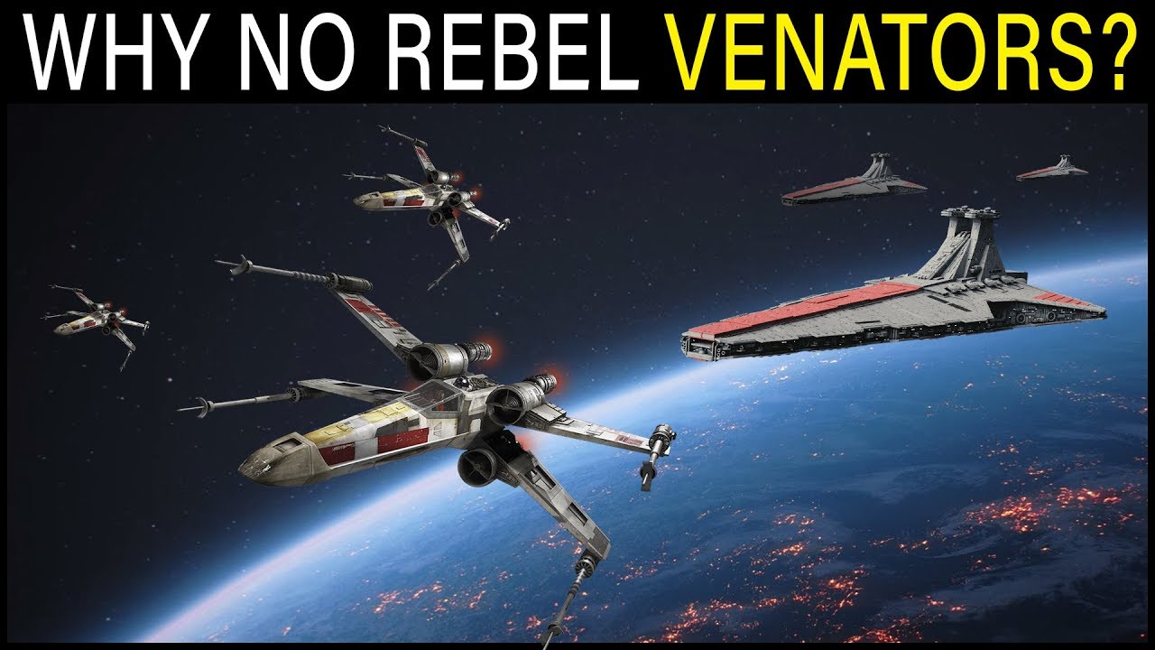 Why didn't the Rebels use old Venator Star Destroyers? 1