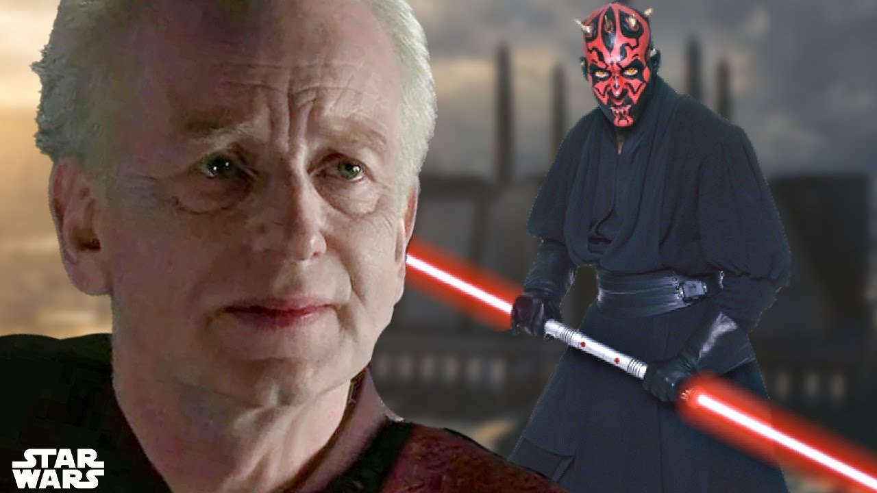 Why Palpatine HATED Darth Maul's Double Bladed Lightsaber 1
