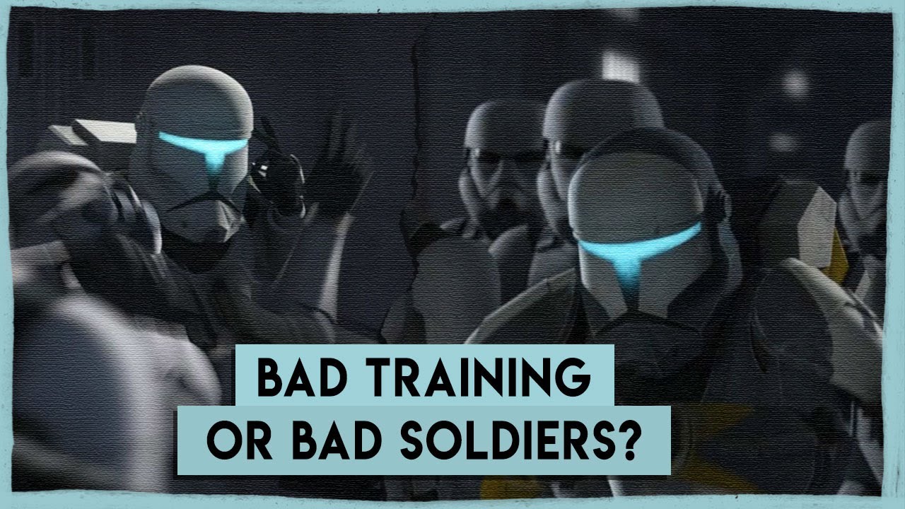 Why were Imperial Troopers so Bad After Clone Training? 1