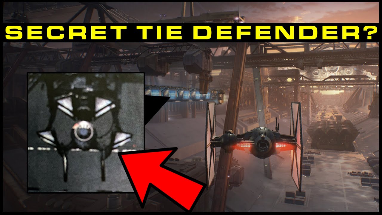Did we find a Secret First Order TIE DEFENDER? 1