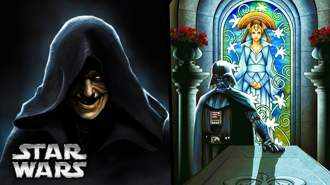 The Sad Day Darth Vader Visited Padme's Grave - Star Wars 1
