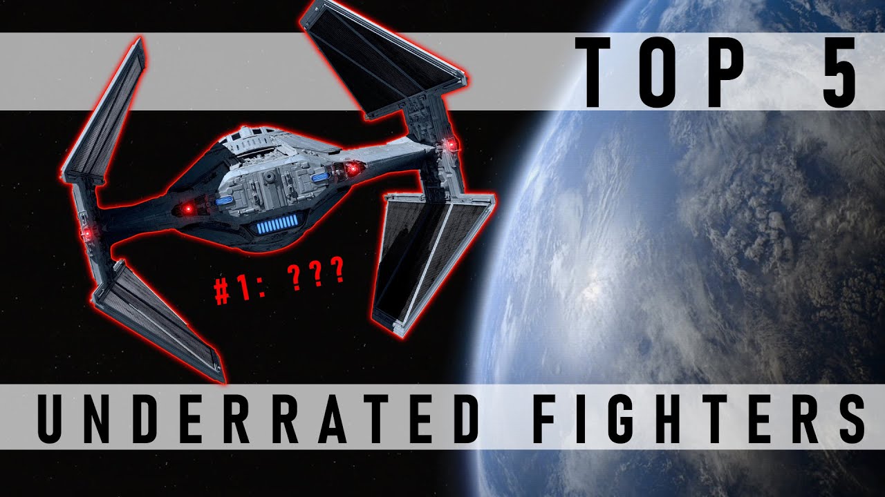 Top 5 UNDERRATED Starfighters in Star Wars History 1