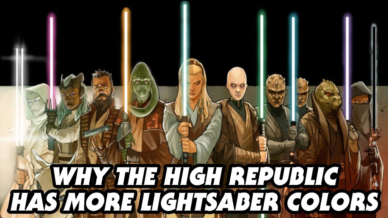 Why There Are More Lightsaber Colors in the High Republic 1