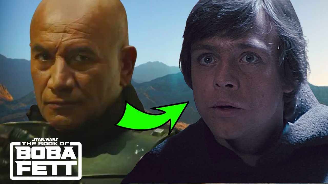 Luke Skywalker EASTER EGG in The Book Of Boba Fett Trailer? 1