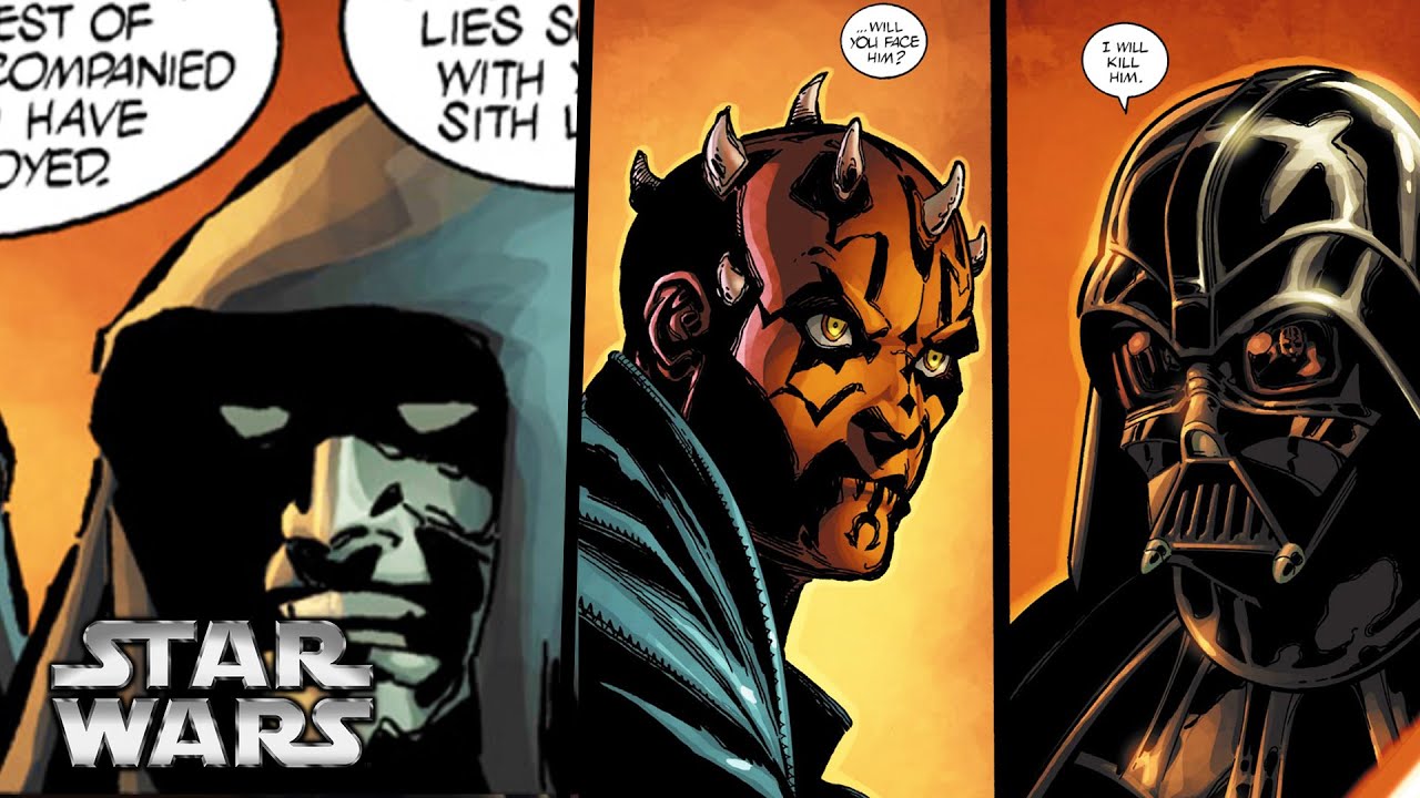 What Happened When Darth Vader Dueled Darth Maul? 1