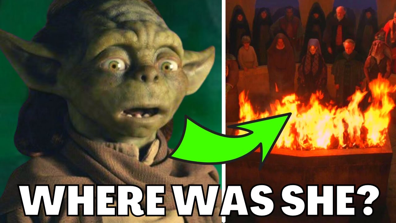 Why Yaddle Did NOT Attend Qui-Gon’s Funeral | Star Wars 1