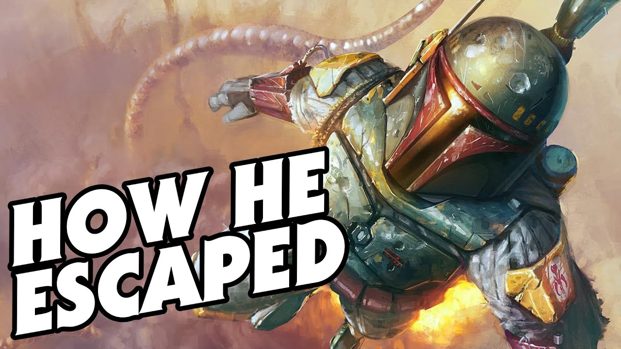 How Boba Fett Escaped the Sarlacc - Star Wars Explained 1