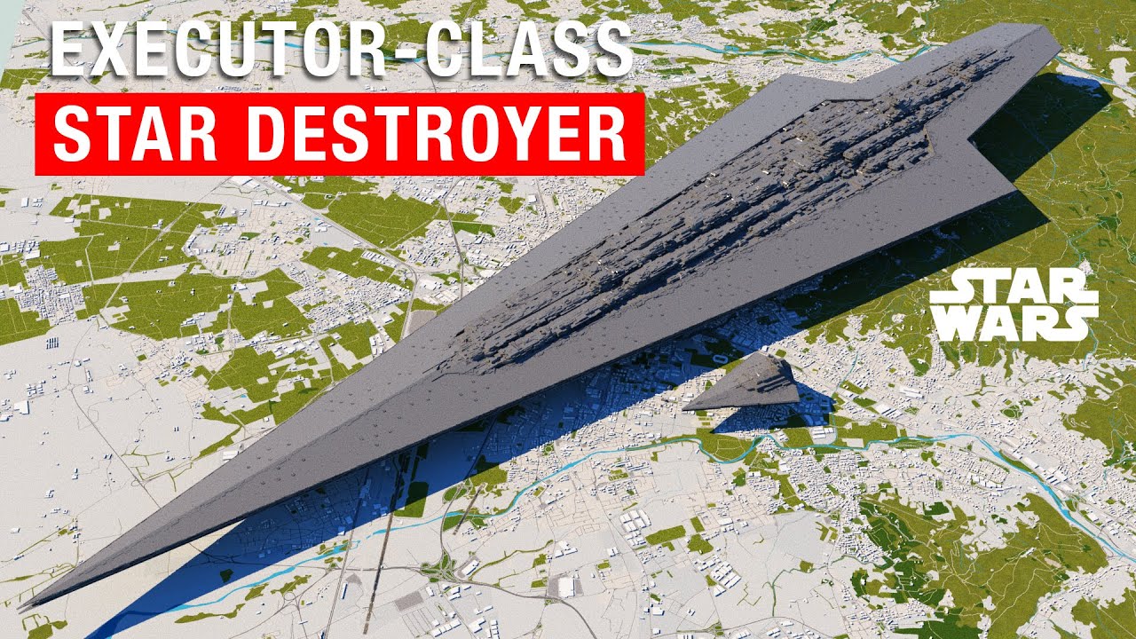 Star Wars: The Size of the Executor-Class Star Destroyer 1