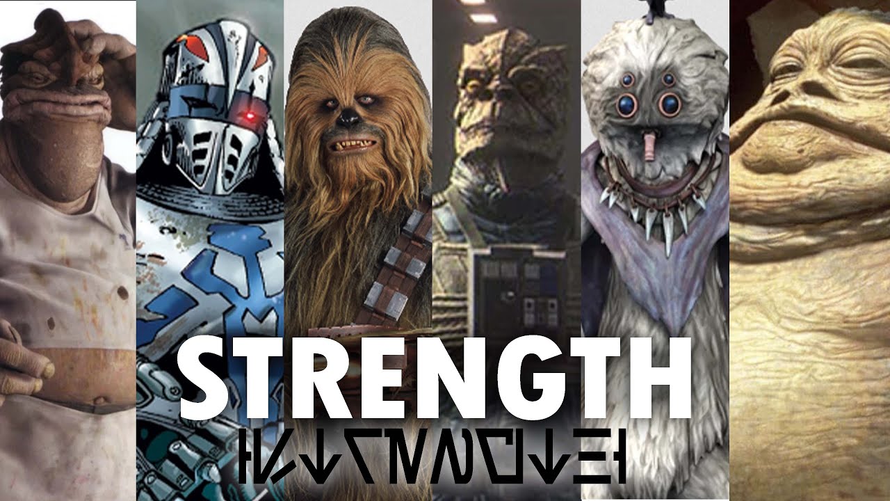 Which Star Wars Aliens Are the Physically Strongest? 1