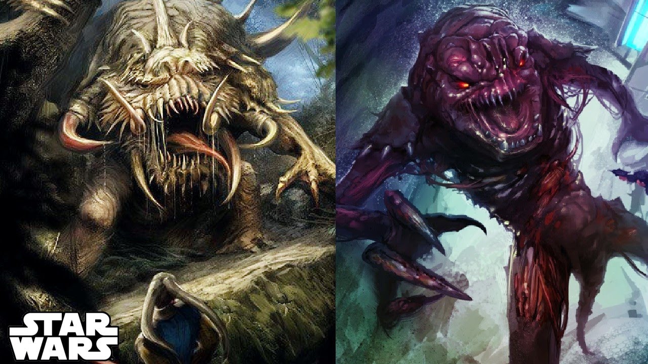 The Most DEADLY Rancor Types In Star Wars 1