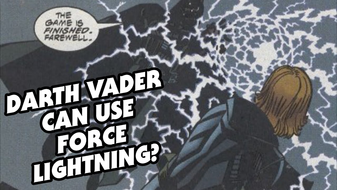 The Time Darth Vader Used Force Lightning - Star Wars 1