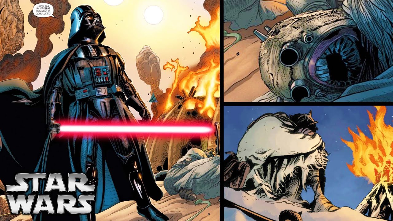 Vader Returned to Tatooine and Slaughtered Tusken Raiders 1