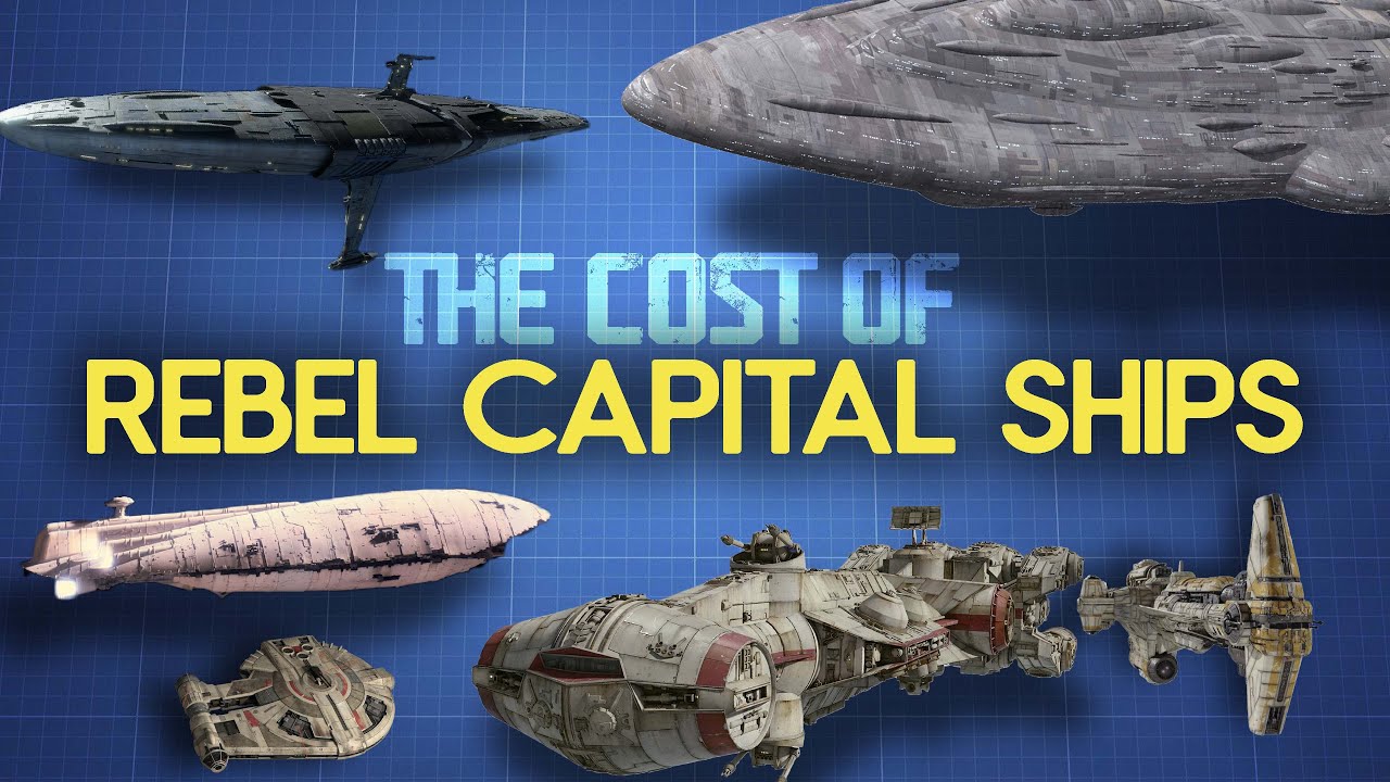 How Much Do Rebel Alliance STARSHIPS Cost? 1